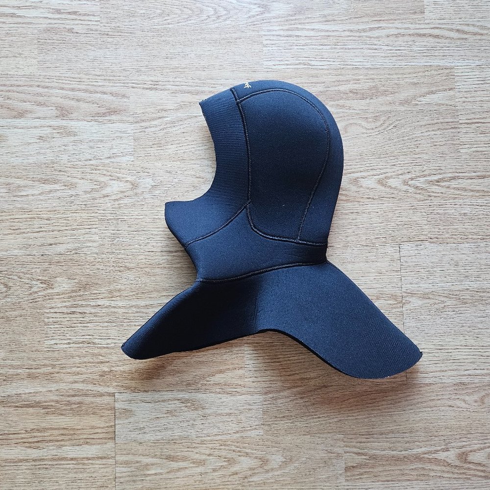 BLUE REEF Neoprene Wetsuit Scuba Hood Small - about 5mm black